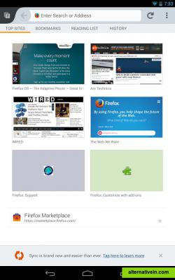 Firefox on Android