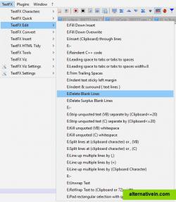 Yet another one submenu of TextFX