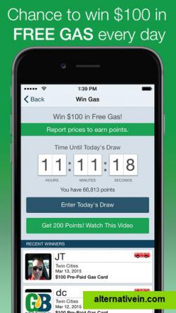 GasBuddy on Iphone(3)