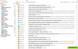 Google Reader-like list view