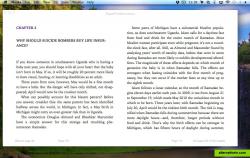 iBooks on Mac OS X