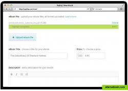 Easily upload ebook. All formats accepted.