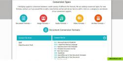 Coversion types
