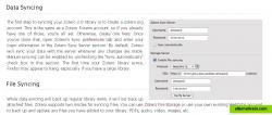 Data and File Syncing