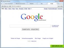 Google homepage