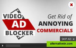 Video AdBlock for Chrome banner