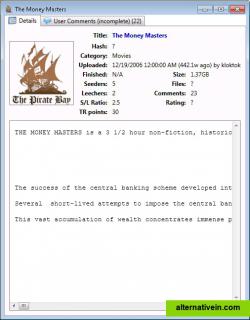 Torrent details