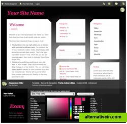 Edit your website template in seconds