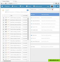 Share documents via email while maintaining access controls.