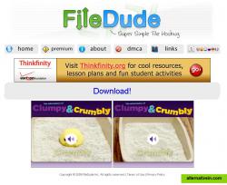 FileDude without Adblock Plus