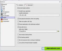 Advanced Engine opts