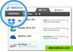 Cloud storage as hard disk