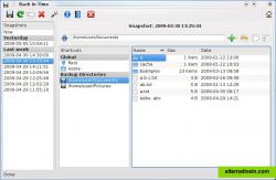 KDE: Main window