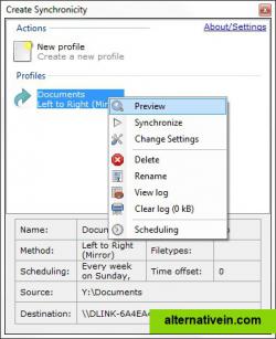 Sync-Profile  Preview