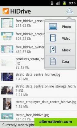 HiDrive for Android