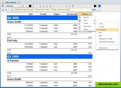 Use drag-and-drop and visual tools while previewing your data to easily create reports that users can view, edit, print or copy.