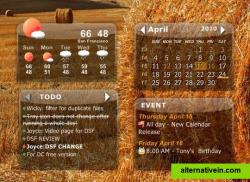 desktop icalendar screenshot