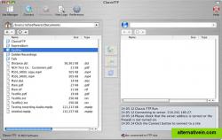 Classic FTP File Transfer Protocol - Main Screen Mac