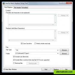 Batch Replace String Tool