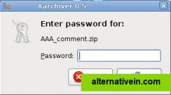 Password dialog