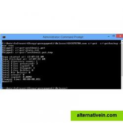 GSCopyPro works similar to robocopy but in addition, it can copy open and locked files, send an email notification when done running...etc