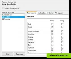 Share Files with Access Control