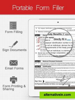 +Fill in text fields directly +Supports radio boxes, check boxes, combo boxes, and list boxes