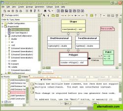 UML IDE Screenshot