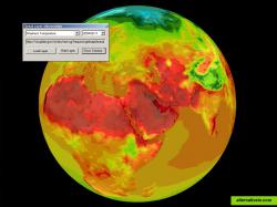 GLOBE - 08-11-2004 Maximum temperature