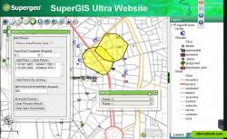 SuperGIS Server provides enterprise GIS online services