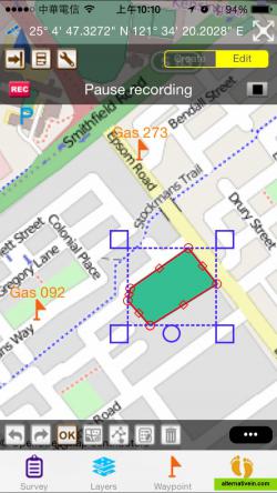 SuperSurv, the mobile mapping app