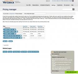 Advanced UI - with over 40 possible pricing rule types your can enter your pricing however complex it may be