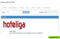  Monitor reservation history and send dynamic emails to your customers.