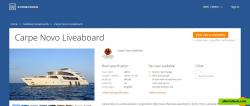 Liveaboard page