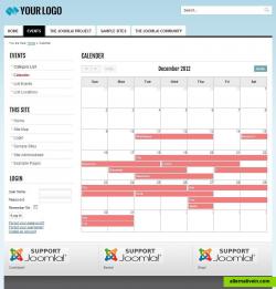 Event calendar for joomla