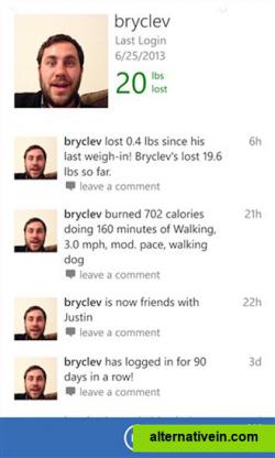 MyFitnessPal on Windows Phone(4)