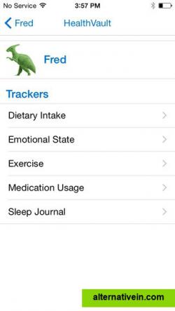 HealthVault on Iphone(5)