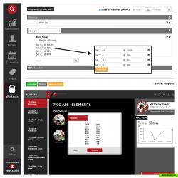 Keep track of your members' progress with Advanced Workout Tracking