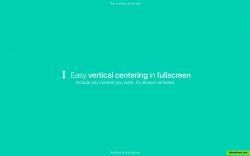 Easy vertical centering