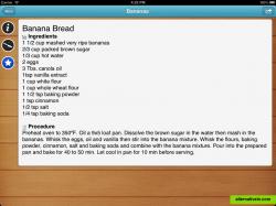 iPad Recipe