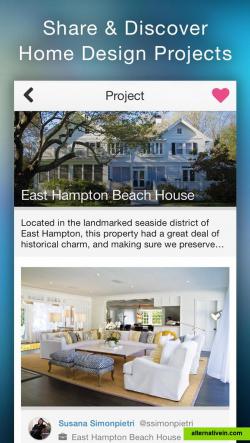 Thousands of photos of home design projects to browse. You can search by keywords, design styles or by room.