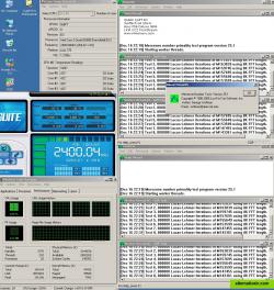 Prime95 along side other test programs