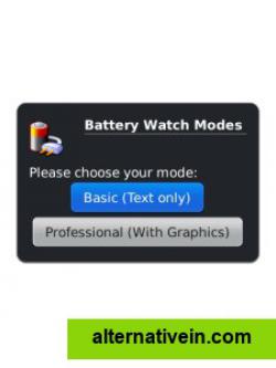 BatteryWatch Modes