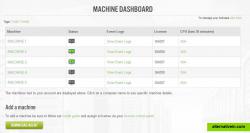 SentinelAgent Machine Dashboard