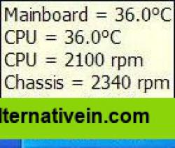 System tray details