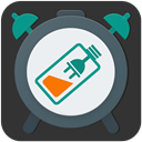 full battery unplugged alarm icon