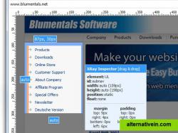 Click any element of your web page and X-Ray tells you what styles apply to the selected element