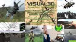 3D Training Simulations, Military Serious Games, Virtual Earths, and CAD/GIS Visualizations powered by Visual3D