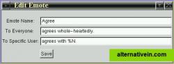 Emote Editor