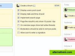 Subtasks. By dividing your tasks into subtasks you can track how much progress you have made on a specific task. As soon as a subtask is completed, you can directly tick it off on the board. The change is automatically saved without any further action required of you.